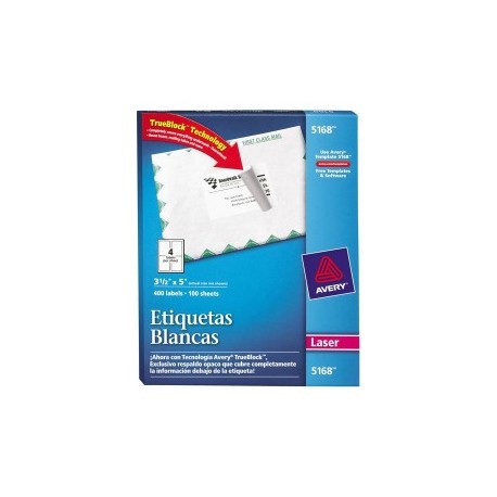 Etiquetas blancas 3 1/3 * 5 (8.9*12.