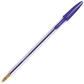 BOLIGRAFO BIC CRISTAL COLOR AZUL DE PUNTO...