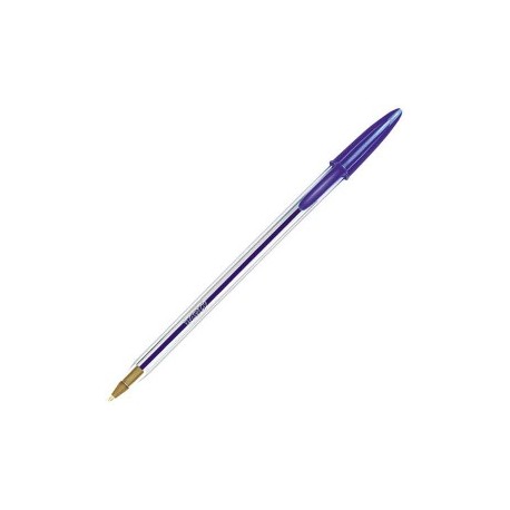 BOLIGRAFO BIC CRISTAL COLOR AZUL DE PUNTO...