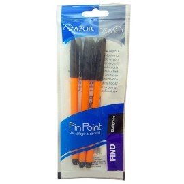 BOLIGRAFO AZOR PIN POINT COLOR NEGRO DE...