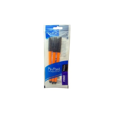 BOLIGRAFO AZOR PIN POINT COLOR NEGRO DE...