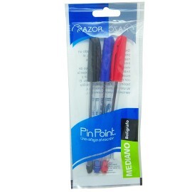 BOLIGRAFO AZOR PIN POINT COLOR NEGRO, AZUL...