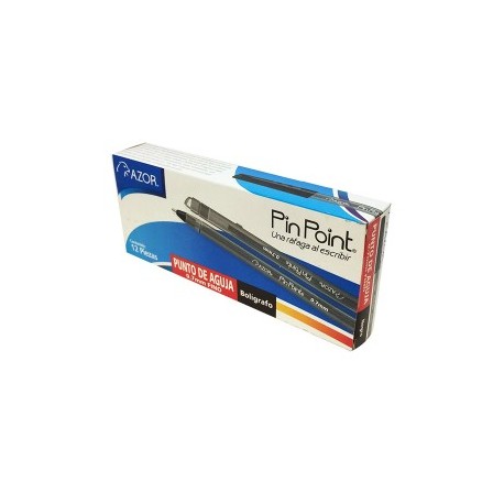 BOLIGRAFO AZOR PIN POINT 6810 COLOR NEGRO...