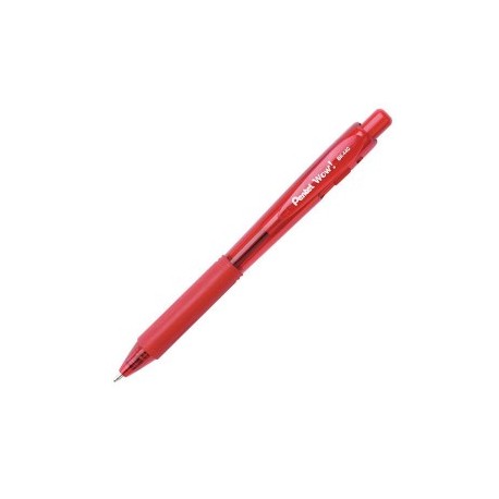 BOLIGRAFO PENTEL WOOW! BK404 COLOR ROJO DE...