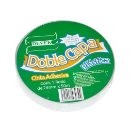 CINTA ADHESIVA DOBLE CAPA DE POLIPROPILENO...