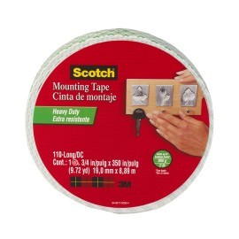 CINTA ADHESIVA DE MONTAJE SCOTCH 110LONG...