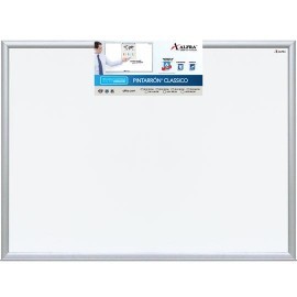 PIZARRON BLANCO DE MELAMINA DE 90 X 120CM...