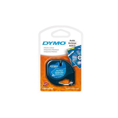 CINTA PARA ROTULADOR DYMO LETRATAG COLOR...